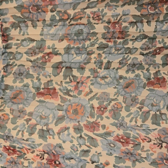 Sezane Dune Skirt - Blue and Pink Floral - Picture 5 of 8